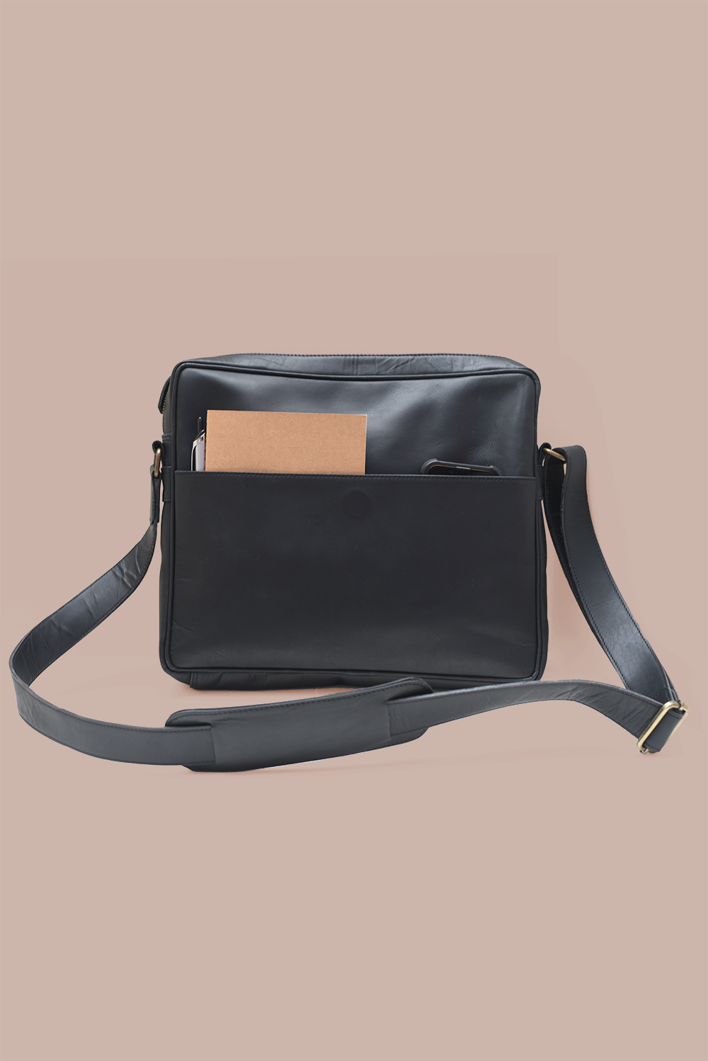 Leather Laptop Satchel - 13"