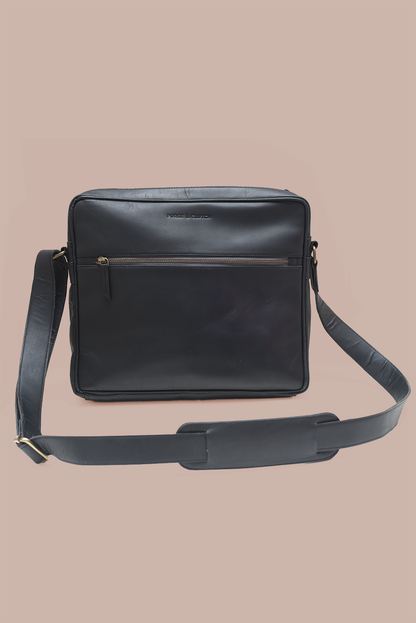 Leather Laptop Satchel - 13"