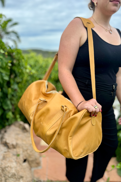 Large Leather Duffel