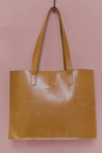 MADE TO ORDER: Rise Large Leather Handbag